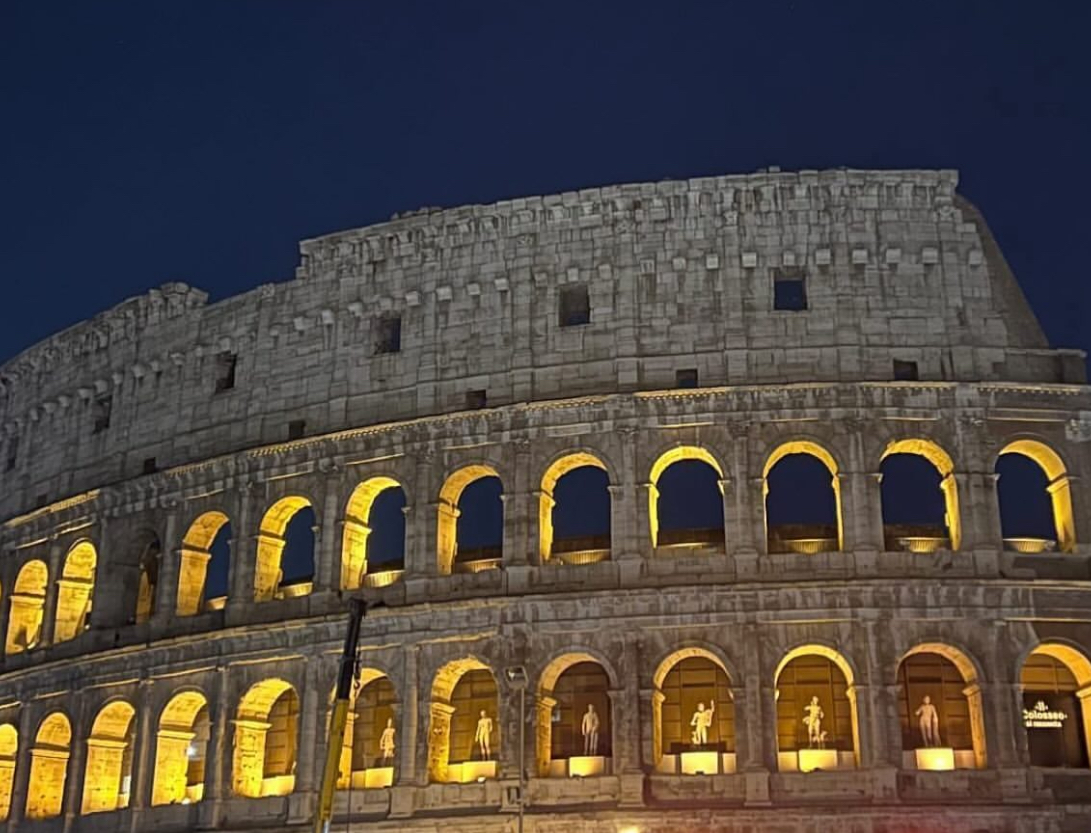 Coloseum night time